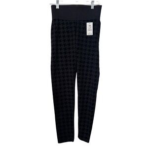 Cielo Jeans USA Women's Leggings Large NWT Houndstooth Print High Rise